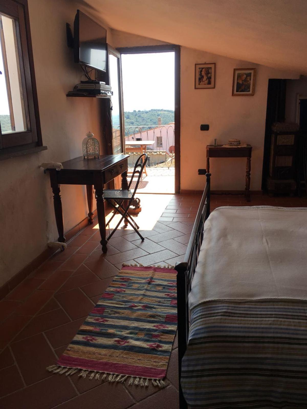 La Divina Dimora Il Castello Degli Spiriti Magni Apartment Montepescali ภายนอก รูปภาพ
